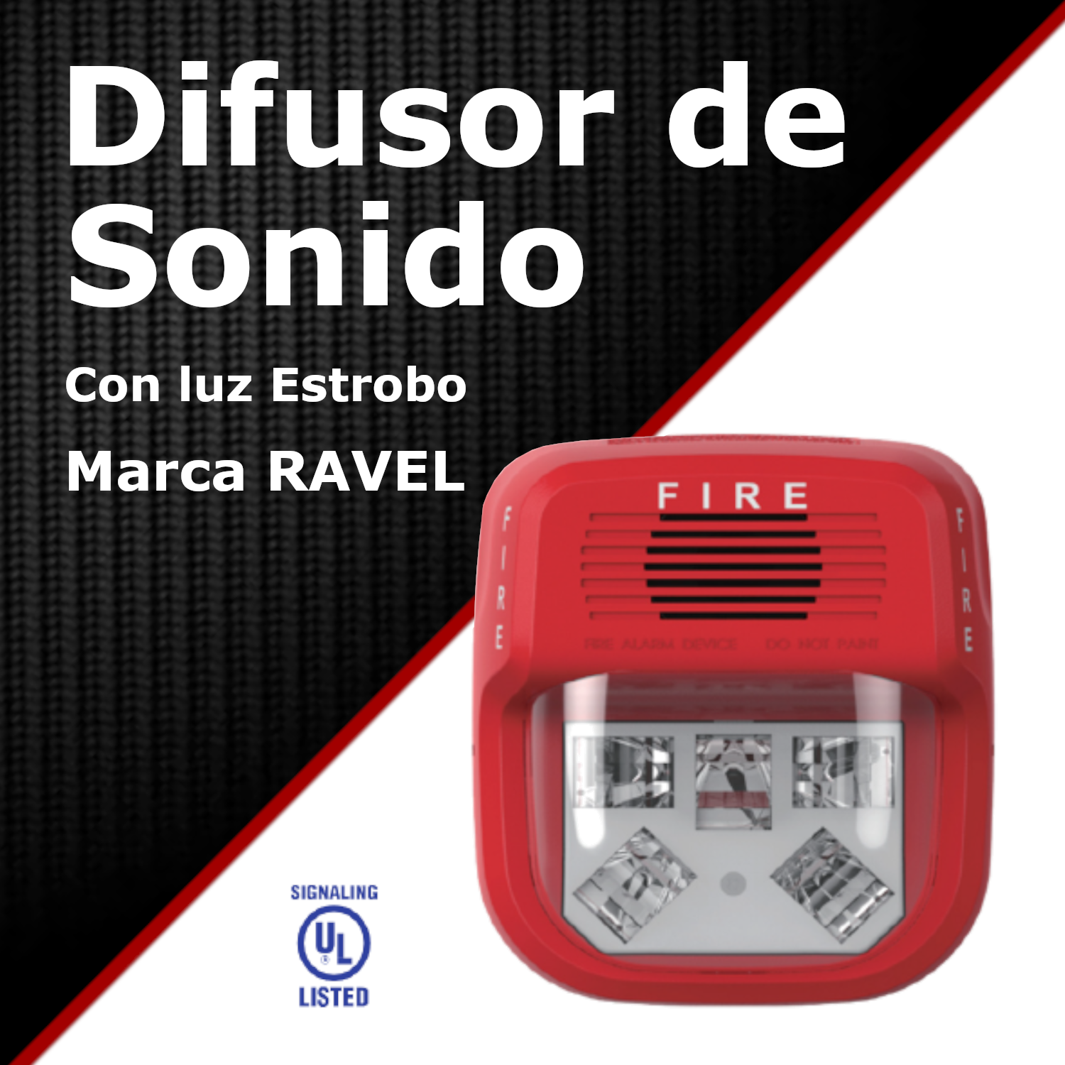 Difusor de Sonido con luz